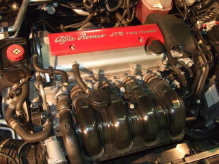 アルファロメオ159の2．2リッターJTSエンジン